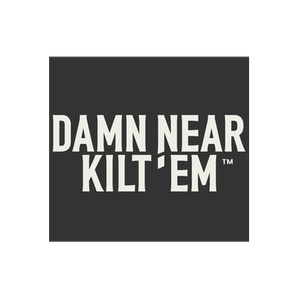 Damn Near Kilt 'Em brand logo for damnnearkiltem.com