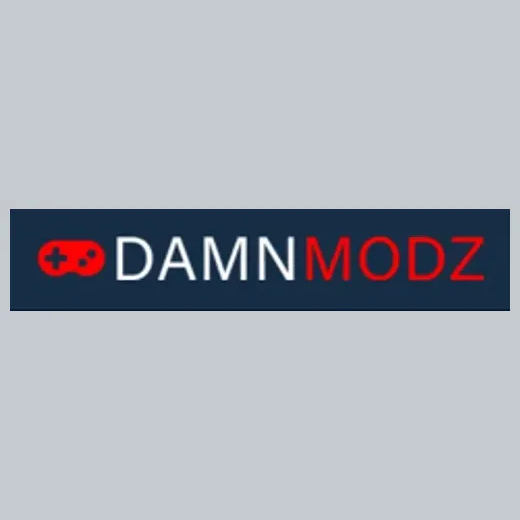 DamnModz brand logo for damnmodz.com