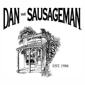Dan the Sausageman brand logo for danthesausageman.com