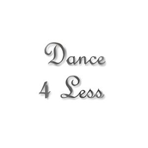 Dance4Less brand logo for dance4less.com