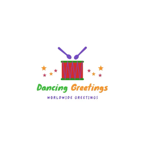 Dancing Greetings brand logo for dancinggreetings.com