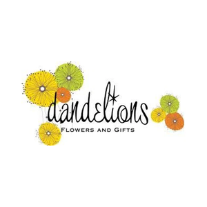dandelionsflowersandgifts brand logo for dandelionsflowersandgifts.com