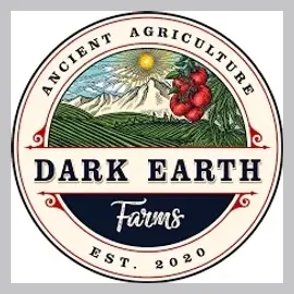 Dark Earth Farms brand logo for darkearthfarms.com