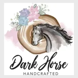 Dark Horse Handcrafted brand logo for darkhorsehandcrafted.com