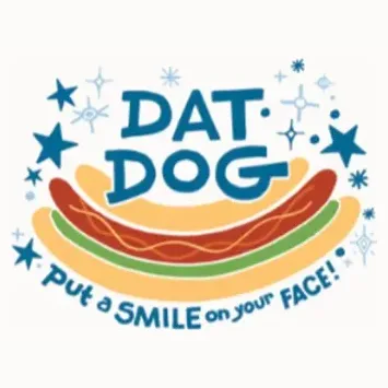 Dat Dog brand logo for datdog.com