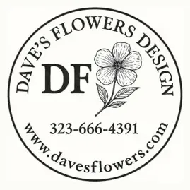 davesflowers brand logo for davesflowers.com