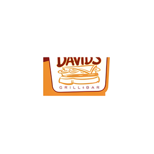 David's Grill & Bar brand logo for davidsgrillandbar.com