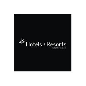 db Hotels + Resorts brand logo for dbhotelsresorts.com