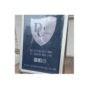 DC Decorating brand logo for dcdecorating.co.uk