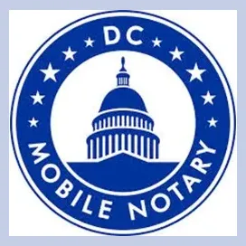DC Mobile Notary brand logo for dcmobilenotary.com