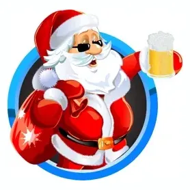 DC Santa Crawl brand logo for dcsantacrawl.com