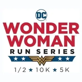 DC Wonder Woman Run brand logo for dcwonderwomanrun.com