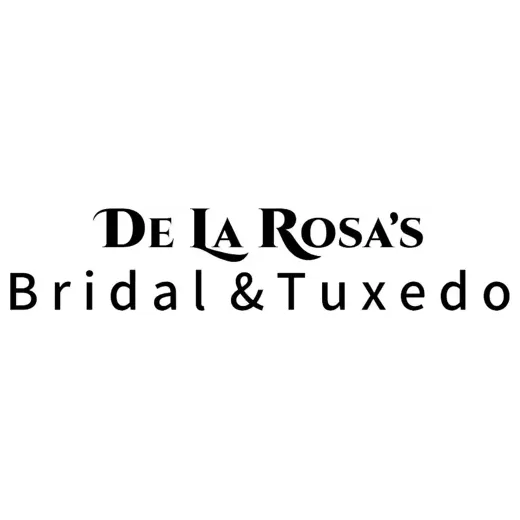 De La Rosa's Bridal brand logo for delarosasbridal.com