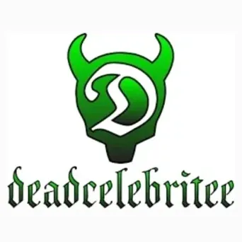 Dead Celebritee brand logo for deadcelebritee.com