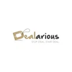 Dealarious brand logo for dealarious.com
