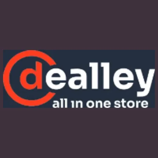 dealley brand logo for dealley.com