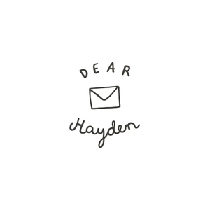 Dear Hayden brand logo for dearhayden.com