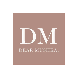 Dear Mushka brand logo for dearmushka.com