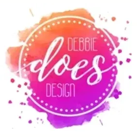 Debbie Does Design brand logo for debbiedoesdesign.com
