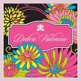 Debra Valencia brand logo for debravalencia.com