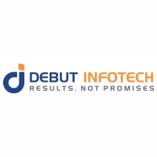 Debut Infotech brand logo for debutinfotech.com