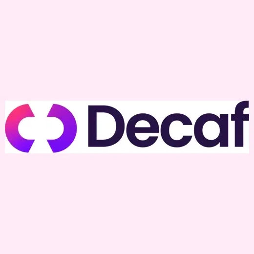 Decaf brand logo for decaf.so
