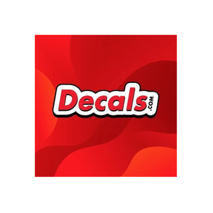 Decals brand logo for decals.com
