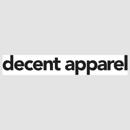 Decent Apparel brand logo for decentapparel.com