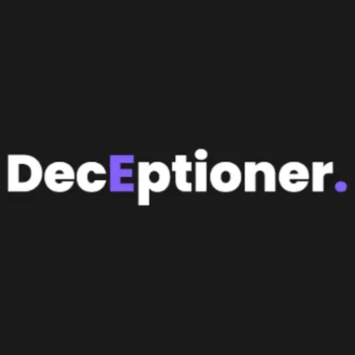 deceptioner brand logo for deceptioner.site