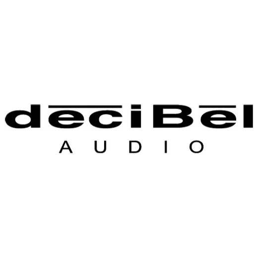 Decibel Audio brand logo for decibelaudio.com