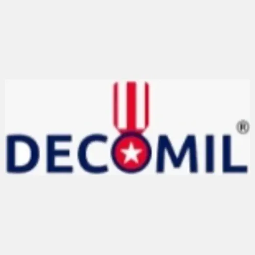 Decomil brand logo for decomil.com