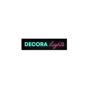 Decora Lights brand logo for decoralightsstore.com