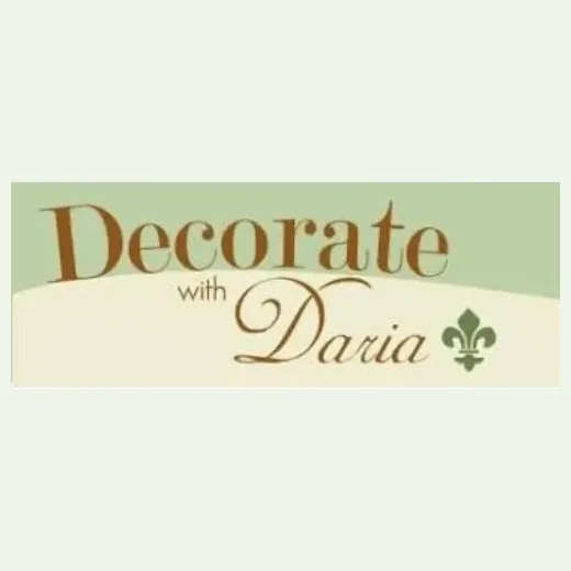 Decorate with Daria brand logo for decoratewithdaria.com