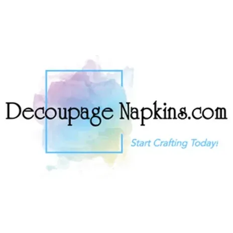 Decoupage Napkins brand logo for decoupagenapkins.com