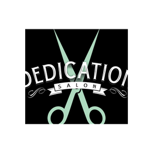 Dedication Salon brand logo for dedicationsalon.com