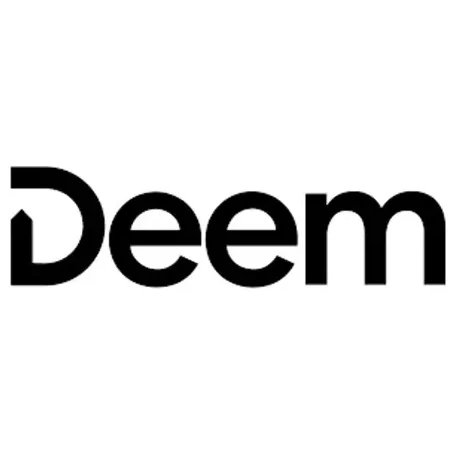 Deem brand logo for deem.com