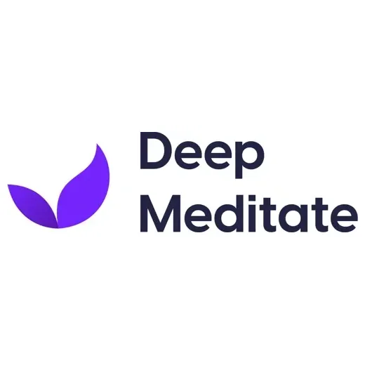 Deep Meditate brand logo for deepmeditate.com