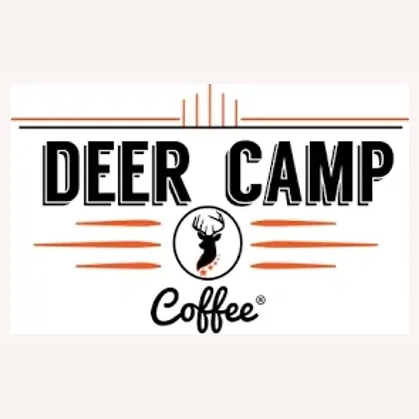 Deer Camp Coffee brand logo for deercampcoffee.com