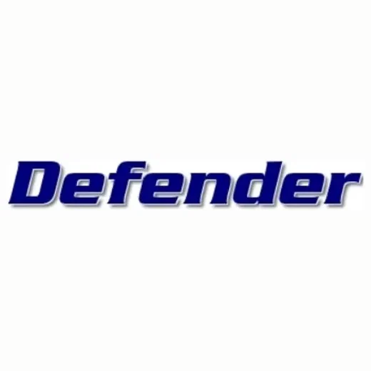 Defender brand logo for defender.com