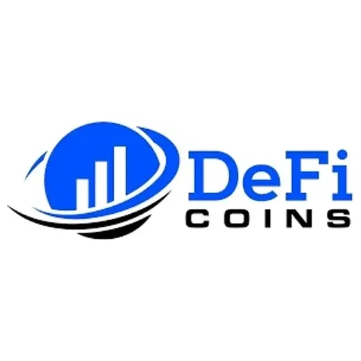 DeFi Coins brand logo for deficoins.io