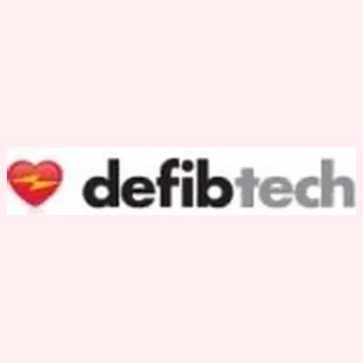 Defibtech brand logo for defibtech.com