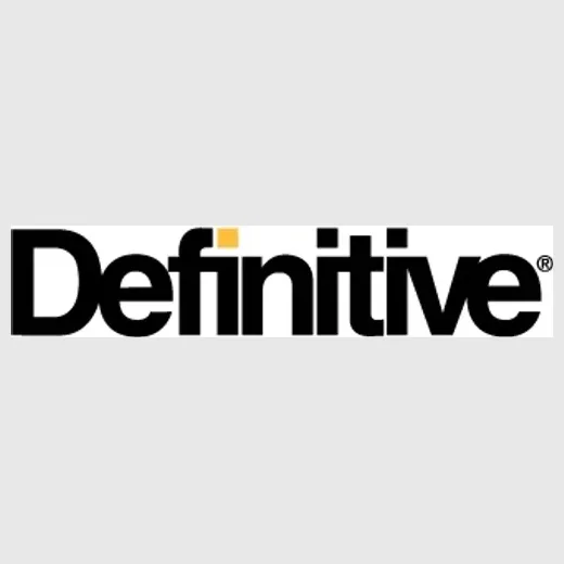 Definitive brand logo for definitive.com