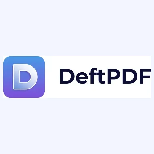 DeftPDF brand logo for deftpdf.com