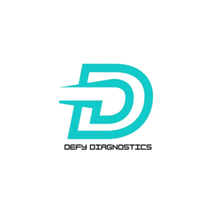 Defy Diagnostics brand logo for defydiagnostics.com