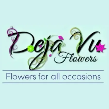 Deja Vu Flowers brand logo for dejavuflowersbrooklyn.com