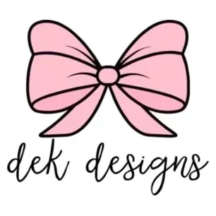 Dek Designs brand logo for dekdesigns.com