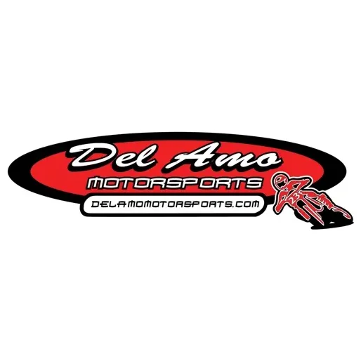 Del Amo Motorsports brand logo for delamomotorsports.com