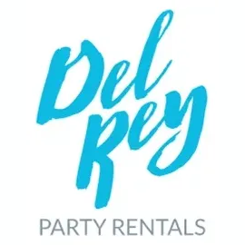 Del Rey Party Rentals brand logo for delreypartyrentals.com