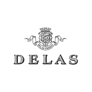 Delas brand logo for delas.com