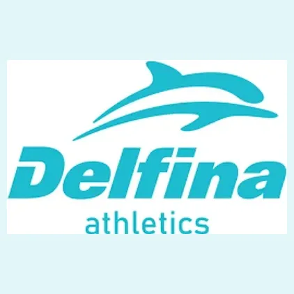 Delfina brand logo for delfinaathletics.com